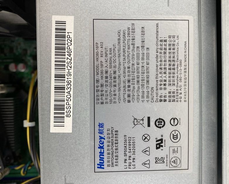 Lenovo ThinkCentre M83 MT Intel Core i7-4770 3.4GHz 8GB RAM No HDD No OS