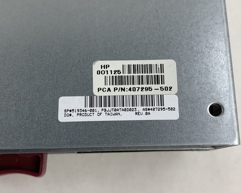 HP 407295-502 Onboard Administrator Module Tray For C7000 Blade Tested