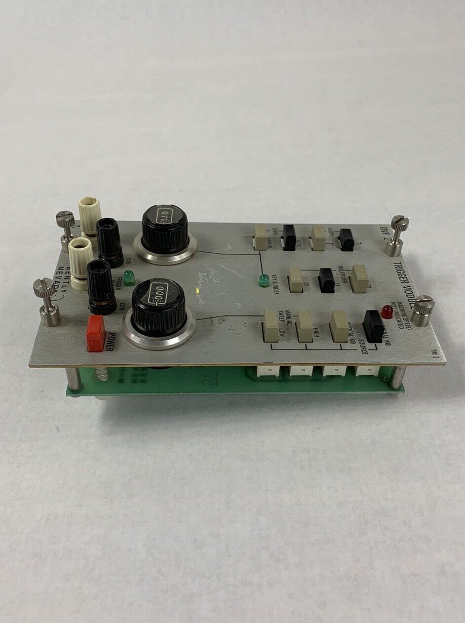 Bently Nevada DVF 2 Trigger Module TM1 Front Panel Assembly