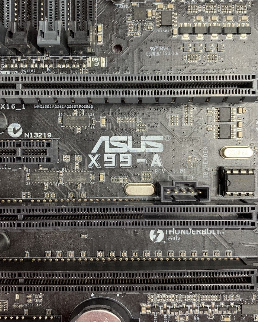 ASUS X99-A Motherboard Intel Core i7-6800k 3.4GHz No RAM No Shield7
