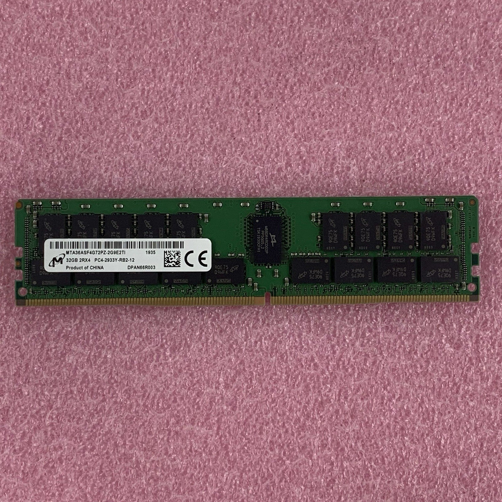 Micron MTA36ASF4G72PZ-2G9E2TI 32 GB DDR4 Server PC4-23400 DDR4 Server Memory RAM1