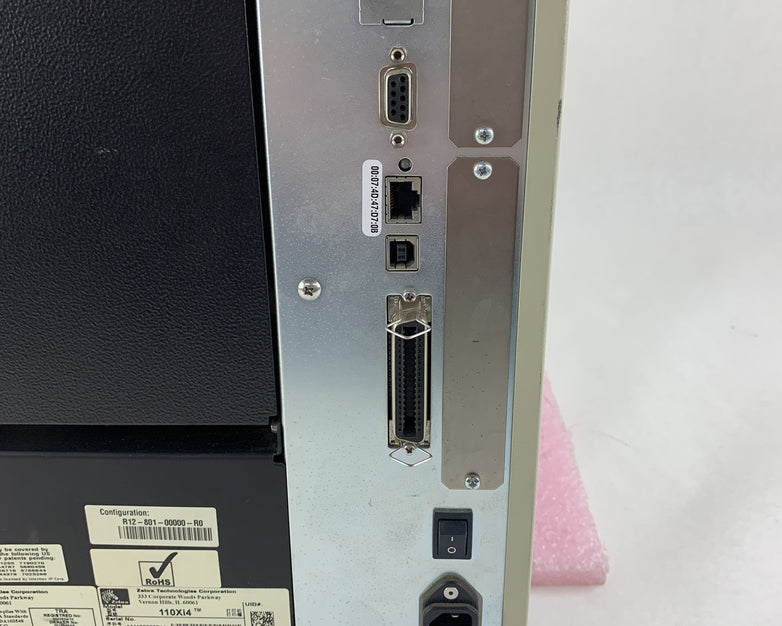 Zebra 110Xi4 203 DPi Thermal Label Printer USB Network Serial Parallel Tested