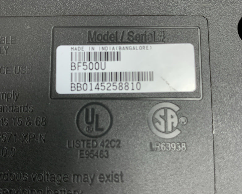 APC 500 VA Back-UPS Office Uninterruptable Power Supply BF500U - No Battery