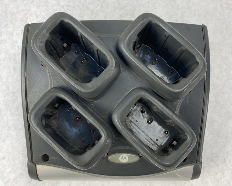 Symbol Motorola SAC9000-4000R 4 Bay Battery Charger w/ Power Supply