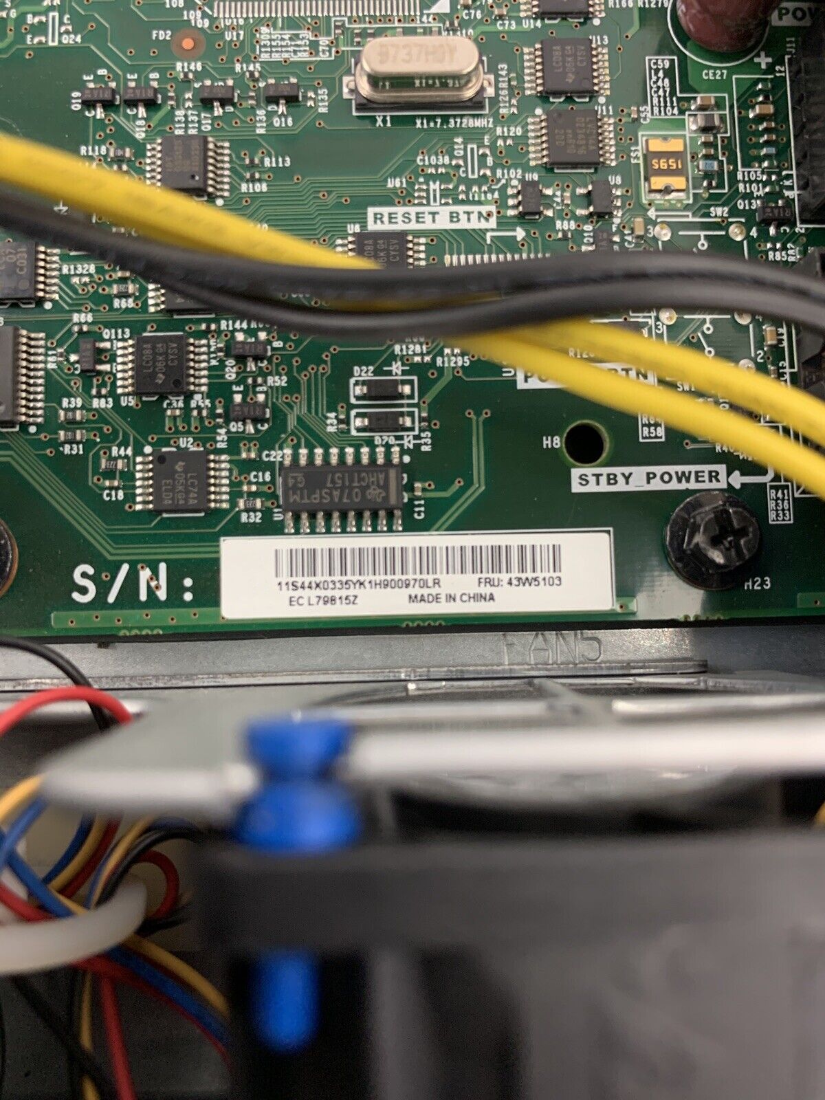 Cisco MCS 7800 4194 Core 2 Quad Q9400 2.66 GHz 8 GB RAM No OS No HDD