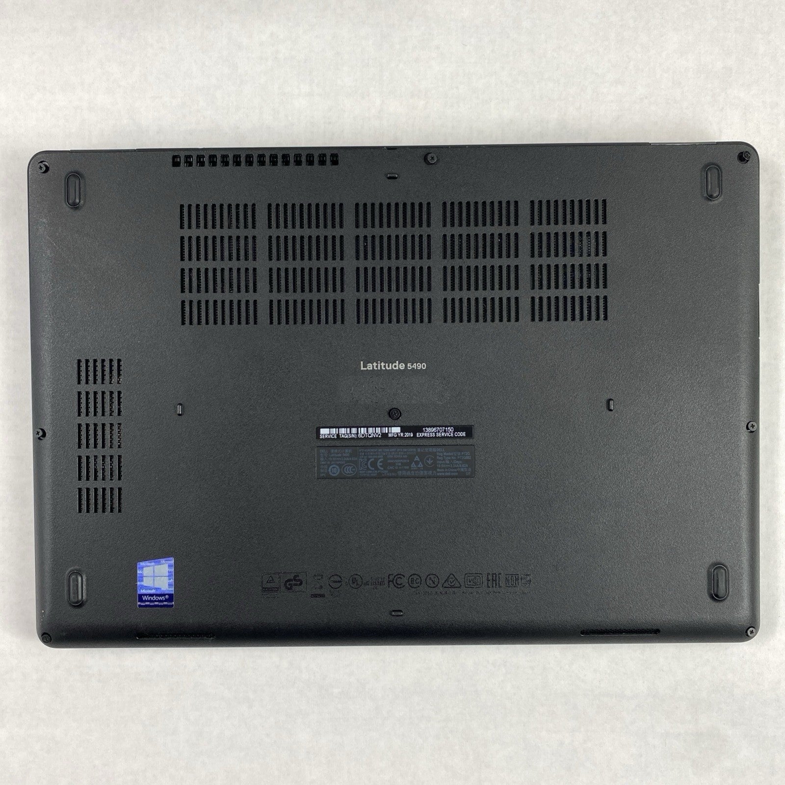 Dell Latitude 5490 Core i3-8130U 2.20 GHz 8 GB RAM 14" No HDD No OS