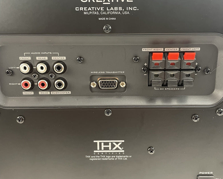 Creative GigaWorks G550W 5.1  THX Computer Speakers 310W Tested