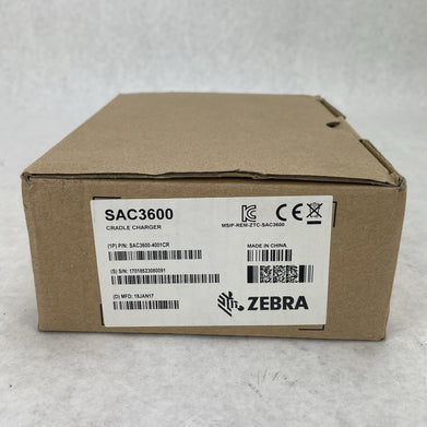Zebra SAC3600 Series Battery Charger Open Box