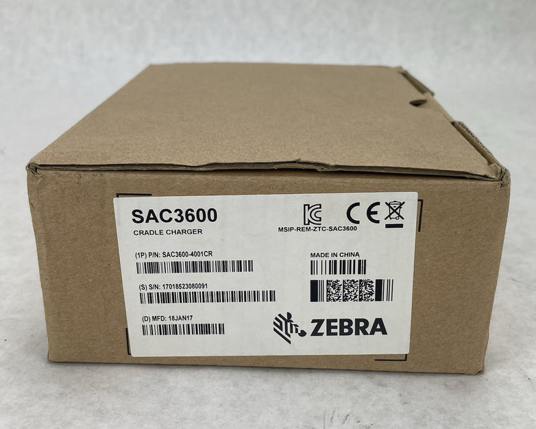 Zebra SAC3600 Series Battery Charger Open Box
