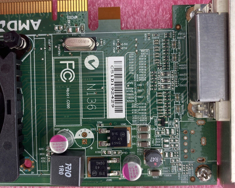 Dell AMD Radeon HD 6350 512MB DDR3 PCIe x16 Graphics Card 01CX3M Lot Of 3