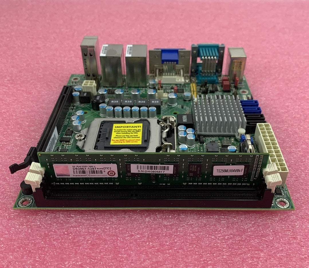 DFI SB100-NRM Motherboard No CPU 2GB RAM No Shield
