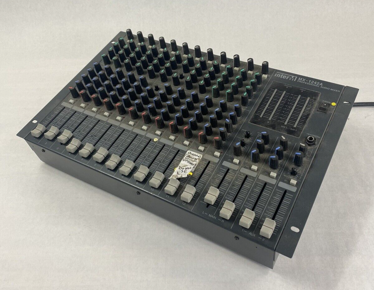 Parts and Repair InterM MX-1242A Professional Audio Mixer