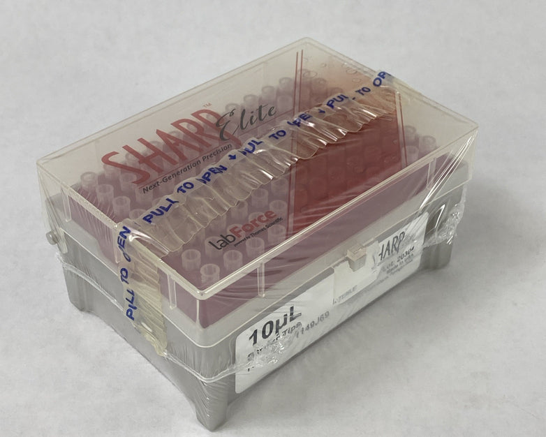 Sharp Elite 1149J69 10µl Clear Low-Retention Graduated Barrier Tips - 960 Tips