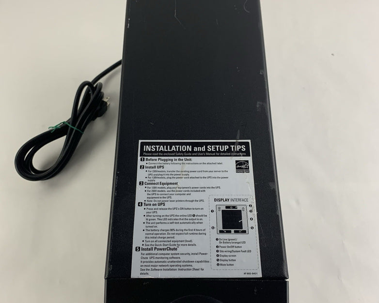 APC Smart-UPS SMC1000 1000VA Battery Backups UPS Tested No Batteries