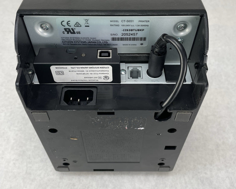 Citizen CT-S601 Retail POS Thermal Printer Feeding Issues Parts or Repair