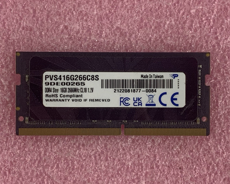 Viper PVS416G266C8S Steel 16 GB RAM 2666Mhz SODIMM  Laptop Memory Ram