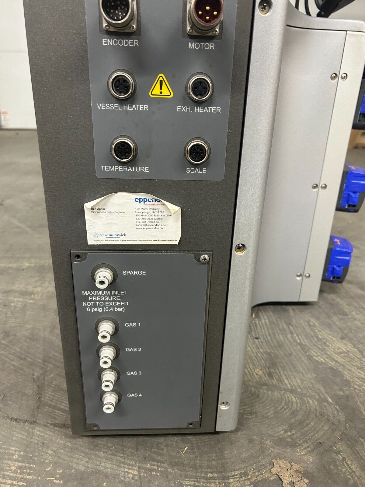 New Brunswick Eppendorf CelliGen Blu-50L Beta BioReactor M1374-120-HSA