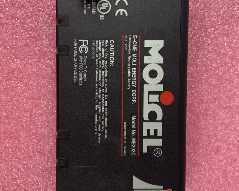 Molicel ME202C 11.1V 7200mAh Lithium-Ion Rechargeable Battery Untested