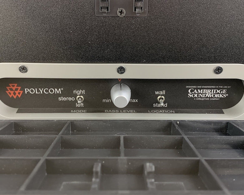 Polycom SB2 Soundbar - Broken Left Speaker Cover