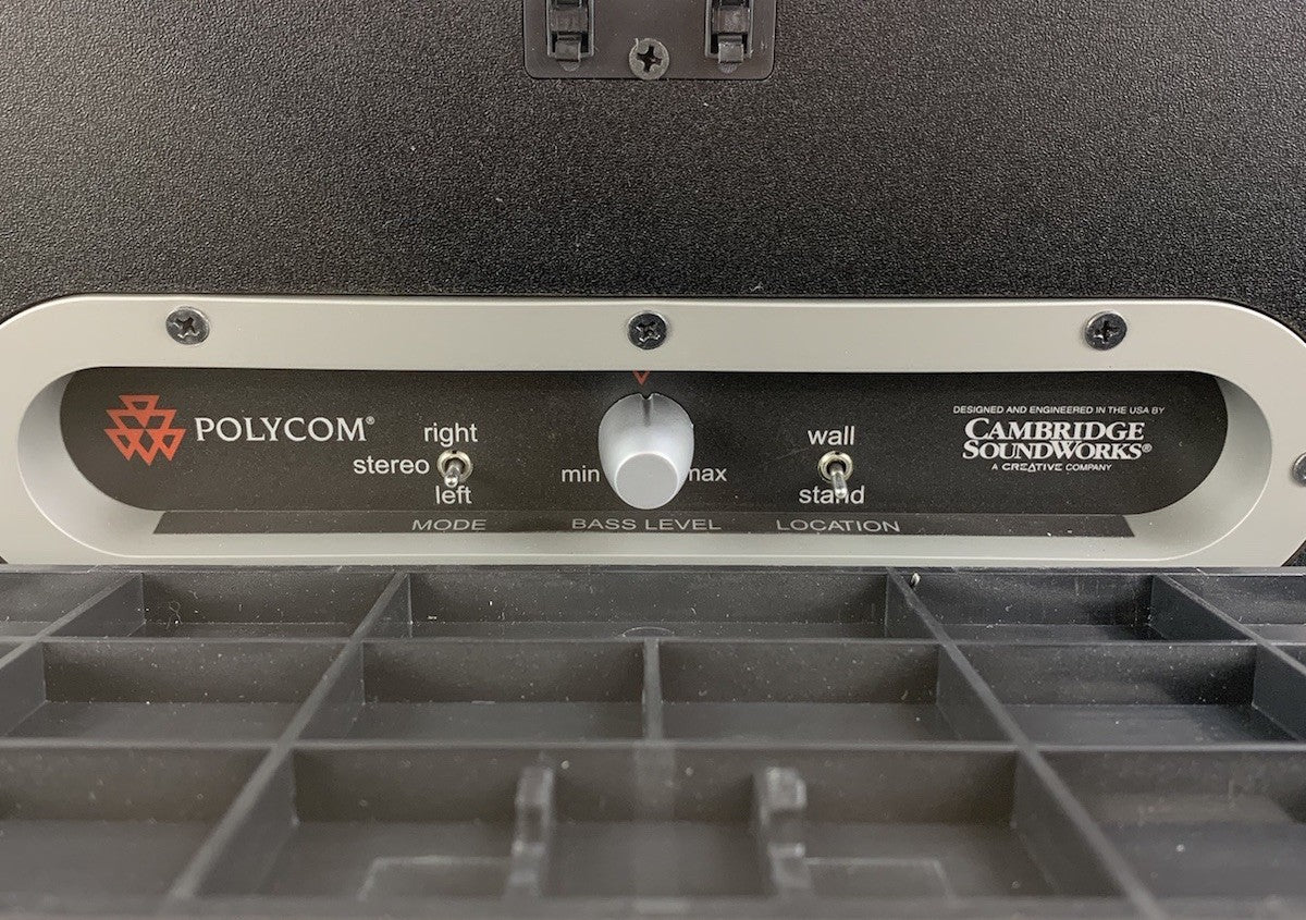 Polycom SB2 Soundbar - Broken Left Speaker Cover