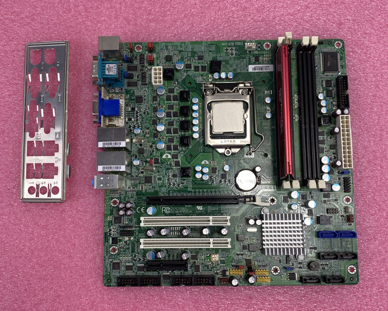 DFI MB331 Motherboard Intel Core i5-2400 3.1GHz 4GB RAM w/ Shield