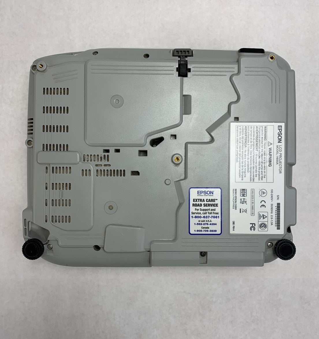 Epson PowerLite W29 H690A LCD Lamp Projector 2724 Lamp Hours - No Remote6