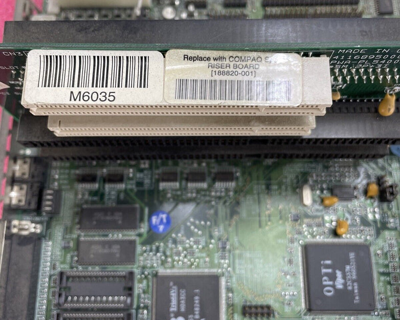 Compaq PL5600G Motherboard Intel Pentium 100MHz 40MB RAM