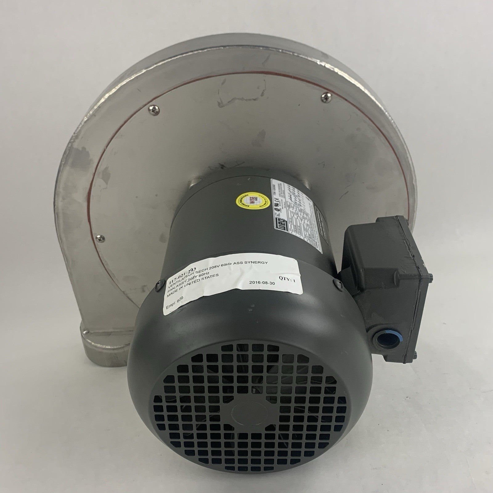 Weg Z000156ES3EB56C 1.5 HP 208-230/460 V 3PH 10263992 Blower Untested14