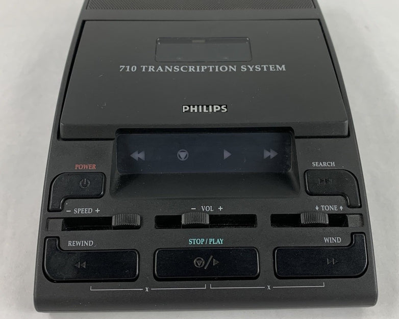 Philips 710 Transcription System w/ AC Adapter Power Supply