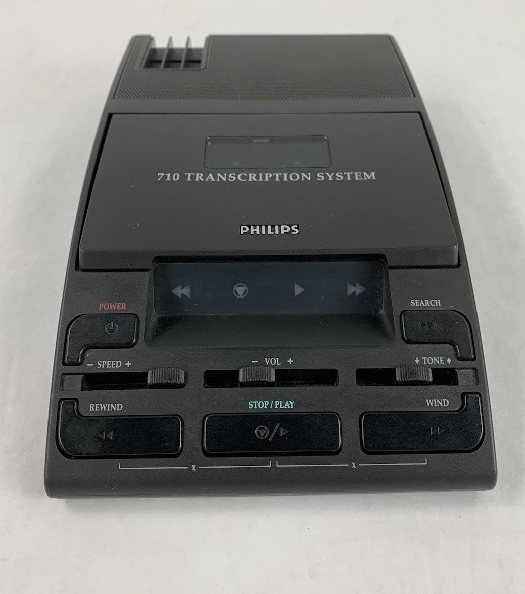 Philips 710 Transcription System w/ AC Adapter Power Supply1
