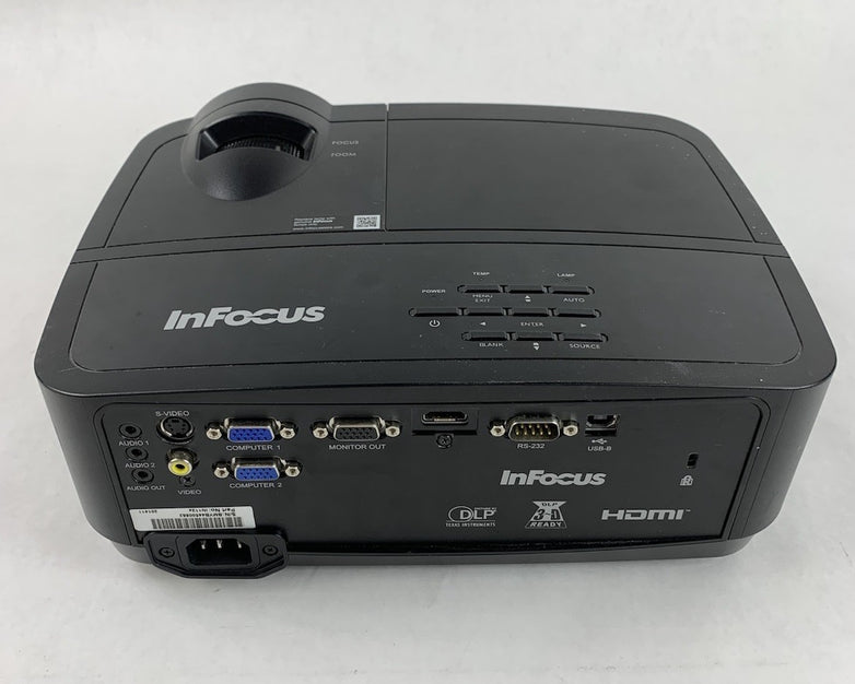 InFocus IN112a DLP Lamp Projector 1775 Lamp Hours - No Remote