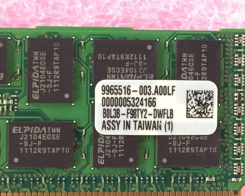 Kingston 8GB 240-Pin DDR3 SDRAM DDR3 1333 (PC3 10600) KCS-B200A/8G