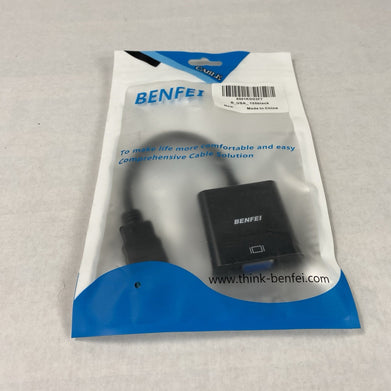Benfei X001KGO3F7 B_USA_155black DisplayPort to HDMI Adapter (Lot of 11)