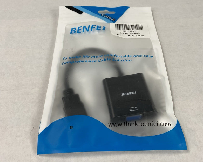 Benfei X001KGO3F7 B_USA_155black DisplayPort to HDMI Adapter (Lot of 11)