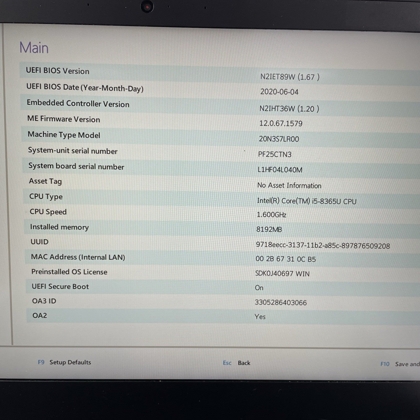 Lenovo ThinkPad T490 14" i5-8365U 1.60 GHz 8 GB RAN No SSD/OS/AC - Chipped Palm2