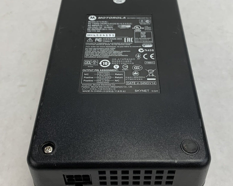 Motorola 50-14000-242R 15V 5A 75W AC Adapter Power Supply - No Cords (Lot of 2)