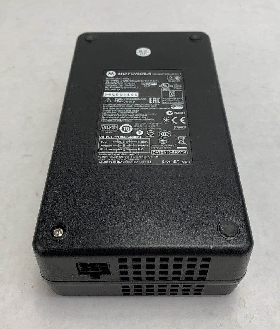 Motorola 50-14000-242R 15V 5A 75W AC Adapter Power Supply - No Cords (Lot of 2)2