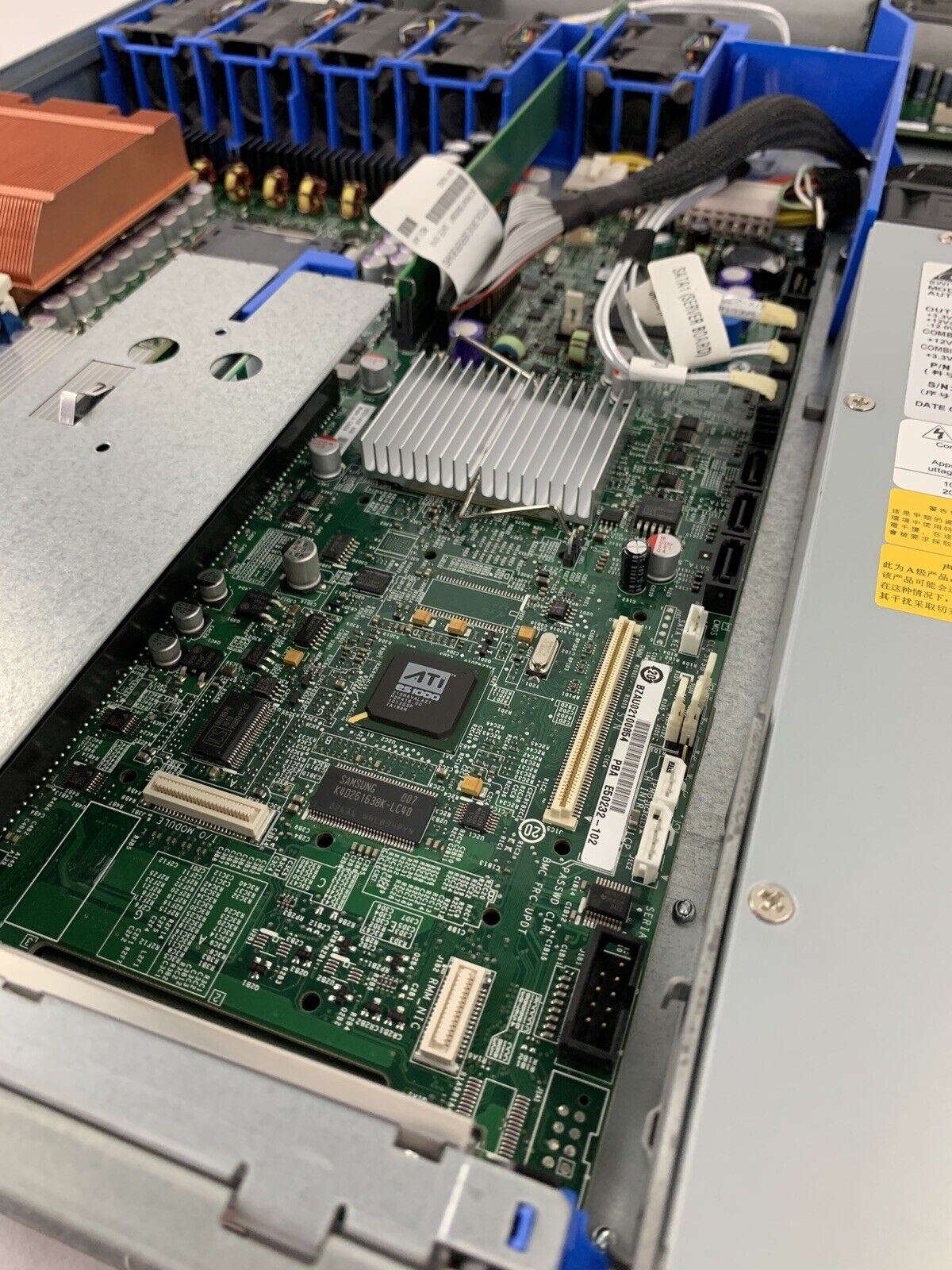 Intel S5000PAL 1U Server Intel Xeon 5110 1.60 GHz 8 GB DDR2 RAM No HDD No OS
