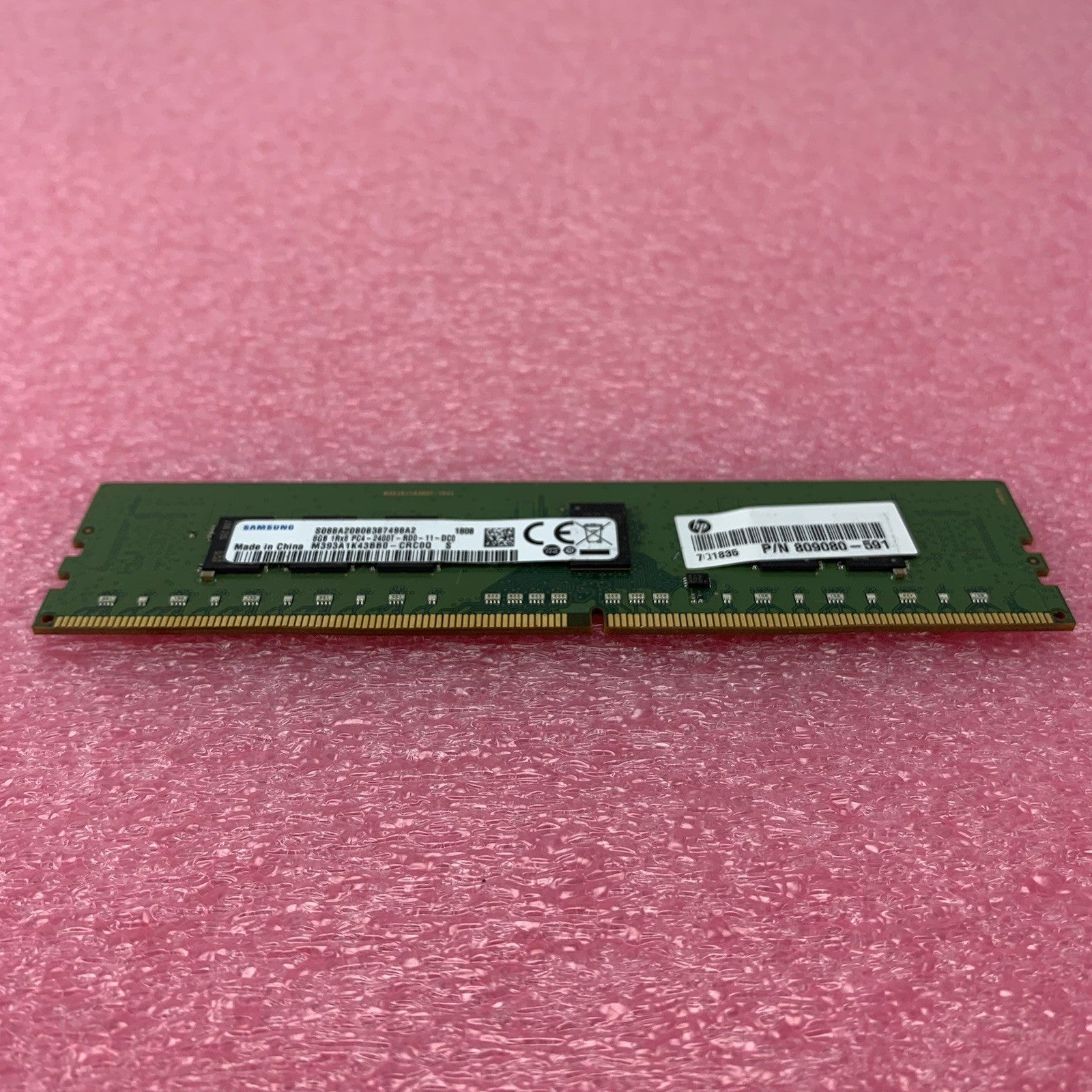 Samsung M393A1K43BB0-CRC0Q PC4-2400T-RD0-11-DC0 8GB 1Rx8 Desktop Memory RAM1