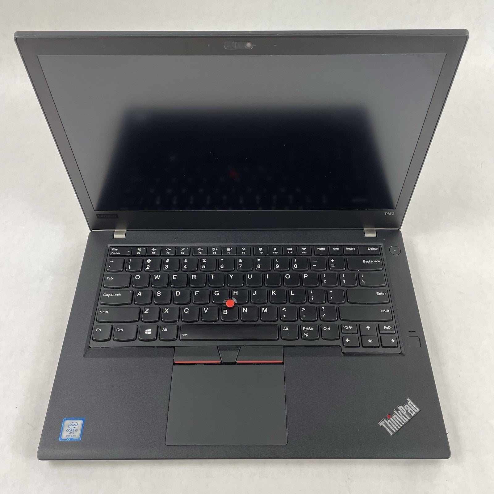 Lenovo ThinkPad T480 14" i5-8350U 1.70GHz 8GB RAM No SSD/AC/OS/Batt - Bad Bottom1