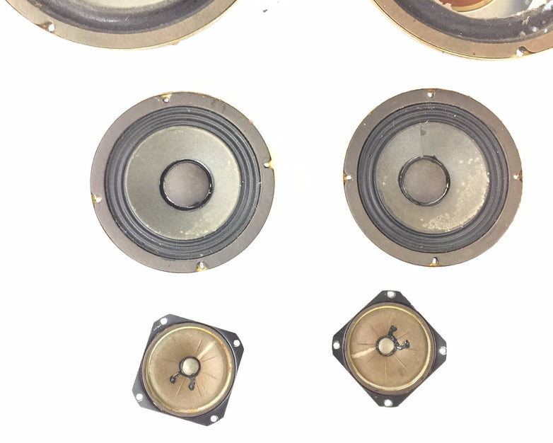 Seeburg HSC 3 Speakers For Parts or Repair