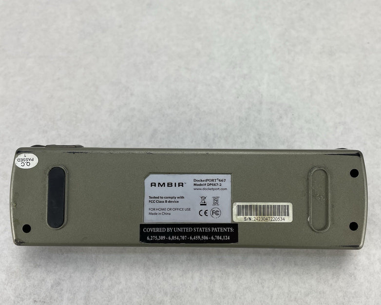 Ambir Technology DocketPORT 667 DP667 ID Scanner Untested Parts and Repair