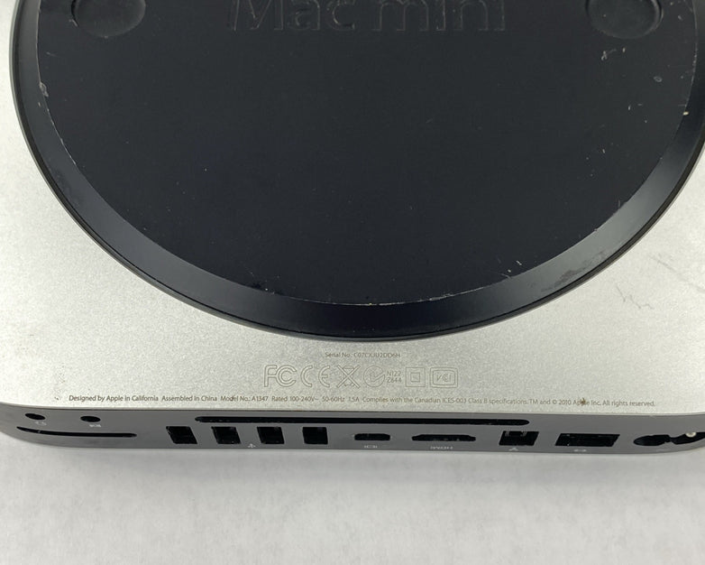 Apple Mac Mini A1347 2010 2.4GHz Intel Core 2 Duo 8GB RAM 320GB HDD macOS10.13.6