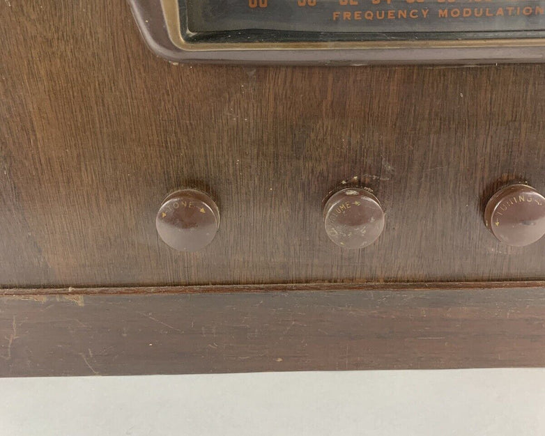 Montgomery Ward 62J-57 Super Sensitive Airline Radio Powers No Output Cut Cord