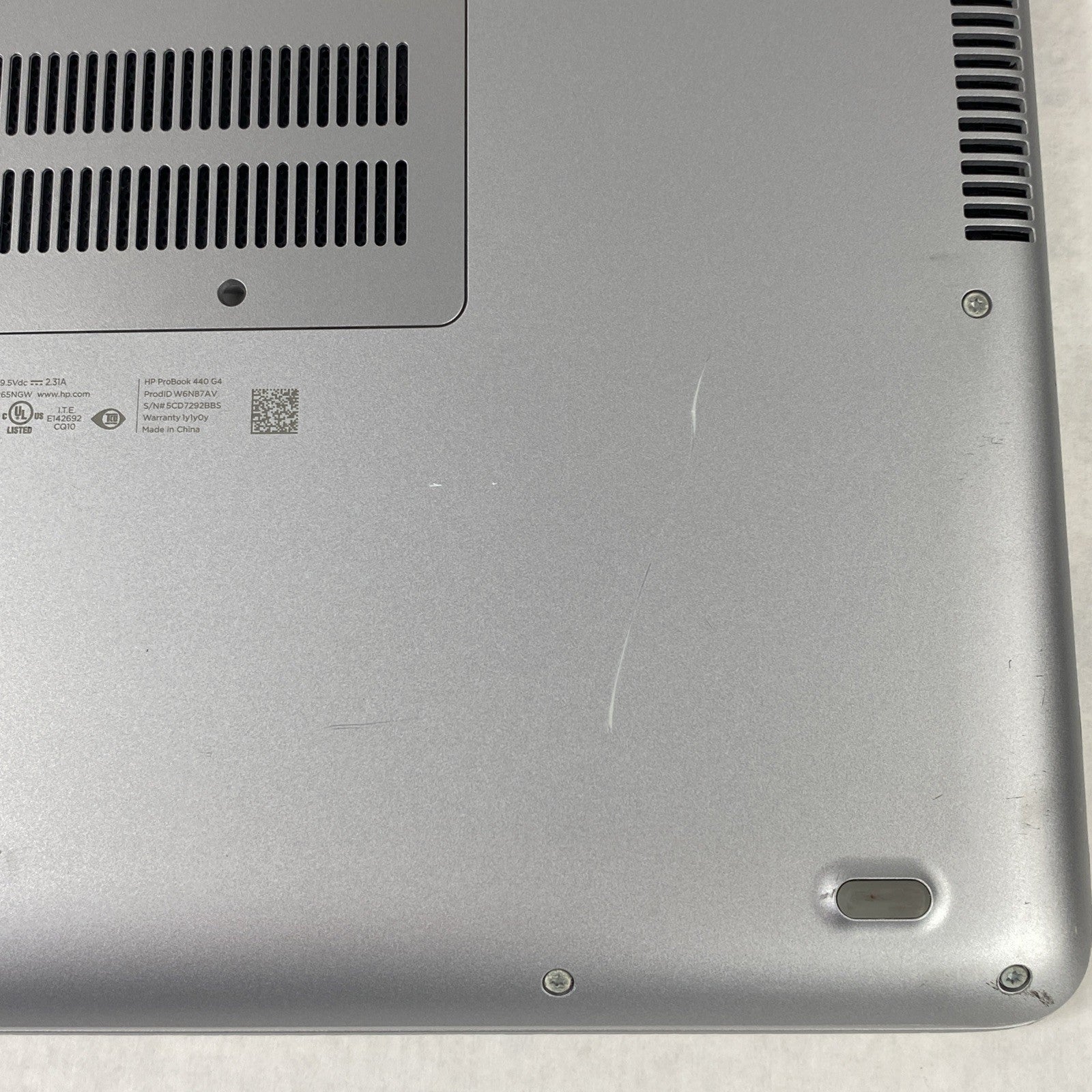 HP ProBook 440 G4 Intel Core i5-7200U 2.50 GHz 8GB RAM 14" No HDD No OS