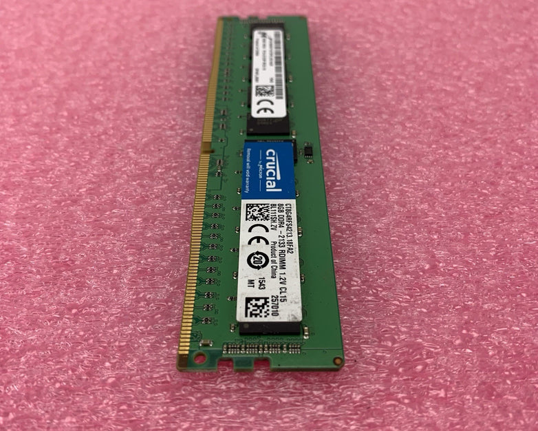 Crucial MTA18ASF1G72PZ-2G1A2II PC4-2133P-RC0-10 8GB 1Rx4 Desktop Memory RAM