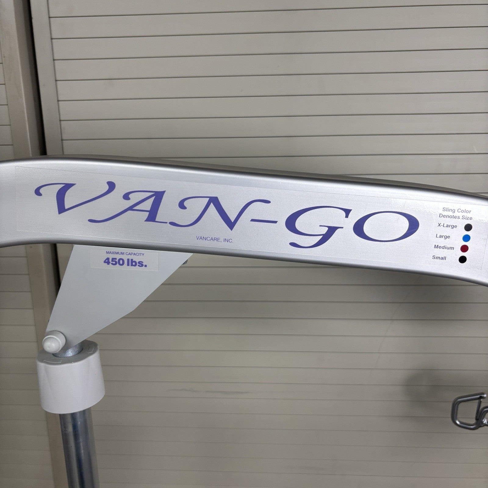 Vancare Inc Van-GO Lift Patient Positioner Powers On Bad Hydraulics w/ Battery