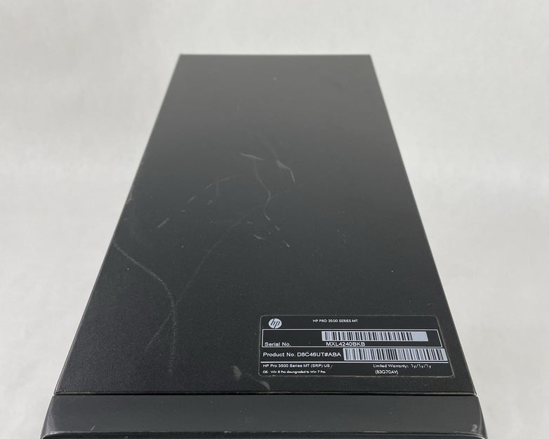HP Pro 3500 Series MT i5-3470 3.20 GHz 8 GB RAM No HDD/OS