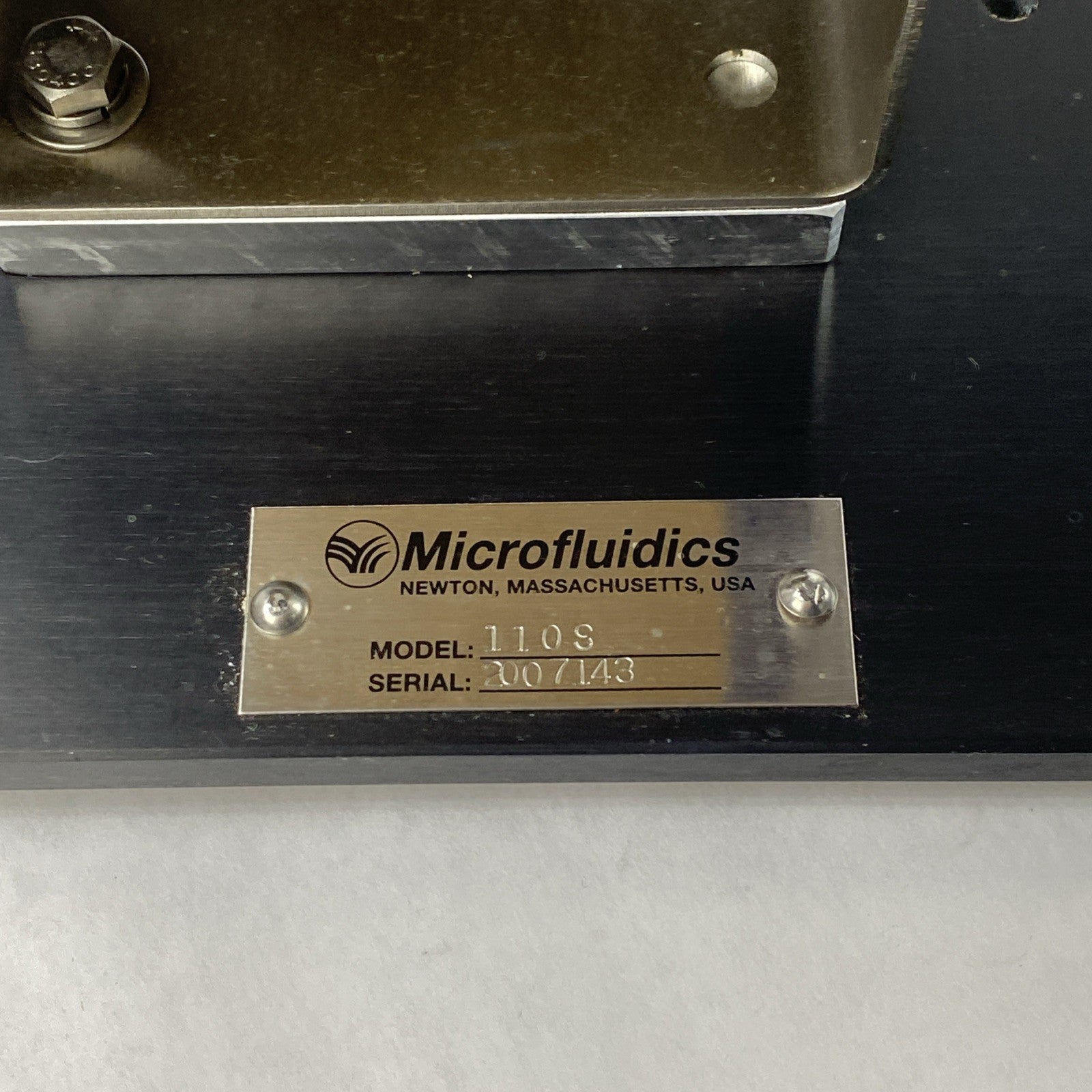Microfluidics 110S Microfluidizer Processor Homogenizer5