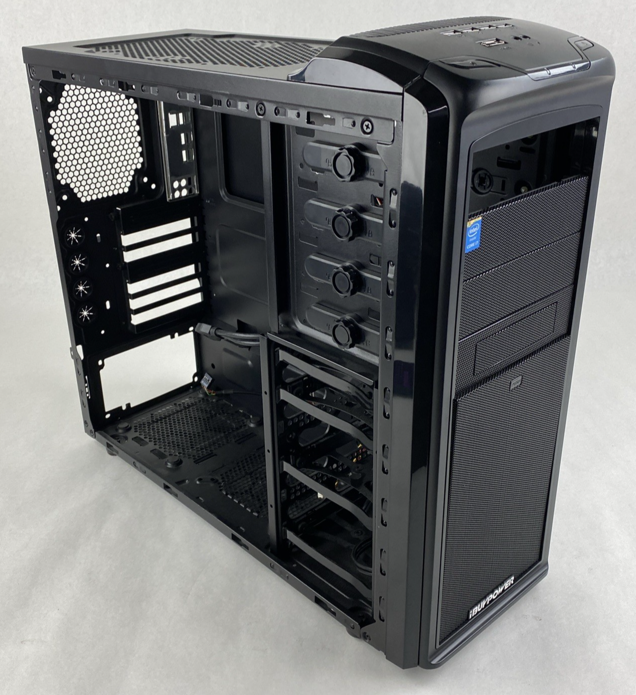 iBuyPower Mid ATX Gaming Computer Case No Power Supply